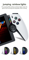 Console de jeu portable M28 avec émulateur PS2, grand écran 7,1 pouces, système Linux et support dissimulé