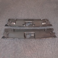 Plaque de refroidissement en Fiber de carbone, couvercle de radiateur de réservoir d'eau pour Ford Mustang Dark Horse S650 2024