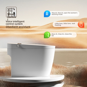 Điện CHẬU VỆ SINH gốm thông minh nhà vệ sinh thông minh với điều khiển từ xa nước nóng ghế tự động xả điện thất bại Đỏ bừng - Product Image 6