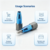 Dentium Digital Scanbody: Modelos Estándar y Mini que Incluyen los Bancos de Datos Exocan y 3Shape para Simulación Digital 3D