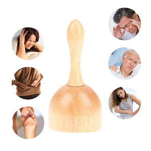 Utensili in Legno a Forma di Tazza Prodotti in Serie, Artigianato in Legno per Massaggi e Regali - Product Image 3