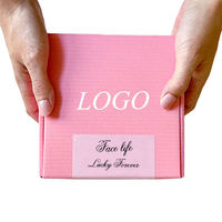 Boîte pliante en carton ondulé personnalisée, fabricant OEM, boîte d'expédition en papier respectueuse de l'environnement, emballage avec logo