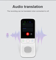 Dispositif de traduction AI T10pro Mini en ligne, 138 langues, traducteur vocal instantané bidirectionnel, écran IPS 2,4 pouces, 5-7 heures d'autonomie