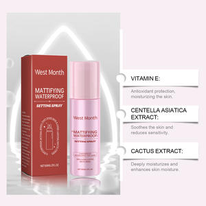 Oil Control Makeup Setting <b>Spray</b> Matte <b>Waterproof</b> Make up Setting Fixer Mist Type <b>Spray</b> Long-lasting Oil Control - Product Image 5