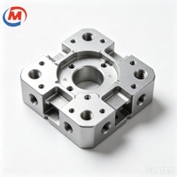 Pièces en alliage d'aluminium 6060 usinées CNC sur mesure OEM, fraisage et tournage pour composants de profilés d'automatisation