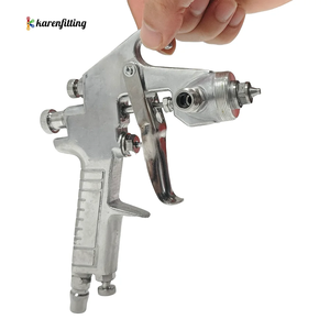 Pistolet de pulvérisation pneumatique haute performance W-77 à alimentation par gravité pour peinture, outil aérographe haute pression de qualité supérieure - Product Image 3