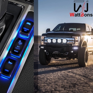Xe tải giường đèn Rocker chuyển 5 pin Laser Camper LED chuyển đổi ánh sáng xe 12V Rocker chuyển on off cho Pickup Thuyền chở hàng <span class=keywords><strong>RV</strong></span> Jeep - Product Image 6