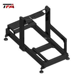 Chuyên nghiệp lái xe mô phỏng khung thực tế Sim đua buồng lái Chassis chuyển động Giàn Khoan tùy chọn nhôm tương thích Moza R5 bánh xe - Product Image 3