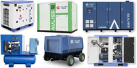 Compresseur d'air à vis diesel 17 bars 565 CFM 176 KW pour forage minier, stationnaire et mobile haute pression Auliss