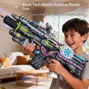 Compatible <span class=keywords><strong>con</strong></span> DAWN CREATION Energy Blaster, Bloques de Construcción ABS de 40 Piezas, Pistolas de Juguete, Rifle de Asalto Eléctrico de Alta Potencia, Juguete de Ensamblaje - Product Image 1