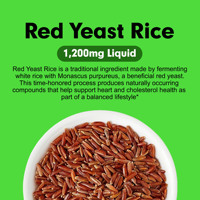 Gouttes liquides de levure de riz rouge OEM ODM avec Coenzyme Q-10 : Soutien puissant antioxydant et stabilité de la membrane cellulaire