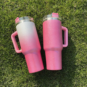 Gobelet à paillettes 40oz <span class=keywords><strong>blanc</strong></span> sublimation poudre brute gobelets à paillettes double paroi gobelet <span class=keywords><strong>pailleté</strong></span> 40oz isolé - Product Image 5