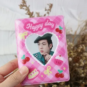 Atacado kpop idol merchandise bangtan boys estrela foto moldura de plástico