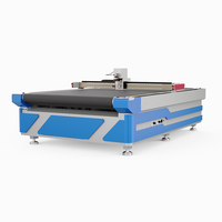 Machine de découpe automatique de tissus, de vêtements et de cuir avec moteur et pompe à commande informatique, moteur haute puissance