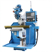 Nouvelle fraiseuse verticale à tourelle universelle à alimentation automatique XK6330 GSK CNC robuste 3 axes simple modèle 2025 (R8) 380V/220V