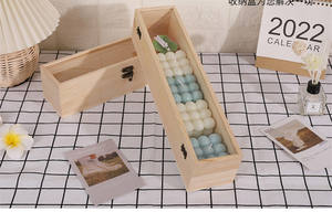 Wholesale Custom Pine Wood square Rectangle Wedding <strong>Storage</strong> <strong>Wooden</strong> Gift <strong>Box</strong> - Product Image 4