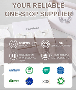 <span class=keywords><strong>Kit</strong></span> de Regalo Personalizado de 9 Piezas de <span class=keywords><strong>Ropa</strong></span> Esencial para Bebés Recién Nacidos de Algodón Orgánico, Estilo Europeo Americano - Product Image 6