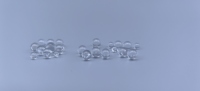 Perles de boule de rubis optiques G5 G10 G25 percées de précision Télémètres laser de corrosion en céramique de saphir synthétique de dureté élevée