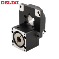 Plateforme rotative creuse DELIXI, séparateur de came, servomoteur, table tournante d'indexage, réducteur planétaire, réducteur à engrenages à arbre parallèle, arcmin