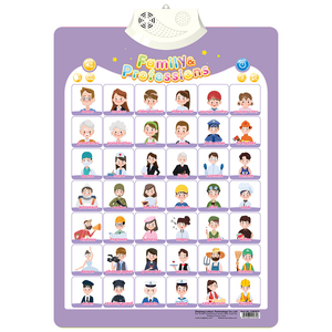 Adesivi Murali Educativi in Inglese Puro per Bambini con Poster Audio Personalizzabili, Lettura a Punti e Produzione Sonora, Ausili Didattici - Product Image 2