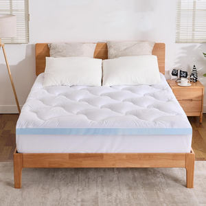 ที่นอน<span class=keywords><strong>ท็</strong></span><span class=keywords><strong>อป</strong></span><span class=keywords><strong>เปอร์</strong></span>เมมโมรี่โฟมขนาดควีนไซส์ 3 นิ้ว ระบายความร้อน 7 โซน เจลรักษ์โลก 300 เส้นด้ายต่อตารางนิ้ว บรรเทาอาการปวดหลัง ขอบท็อปเปอร์แบบลึก - Product Image 1