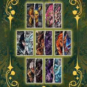 Caja Misteriosa de Cartas Coleccionables de Pokémon <span class=keywords><strong>Anime</strong></span> Japonés, Póster Acrílico, Juego de Mesa, Figura de Acción de Tanjiro Cuadrada - Product Image 4