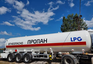 Semi-remorque citerne de transport de GPL modèle 2026, capacité 45m³, 21 tonnes, certifiée ASME AD2000, pour livraison de gaz de pétrole liquéfié - Product Image 2