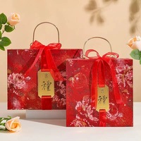 Boîte cadeau de luxe légère et écologique, gaufrée, auto-érectible, pour bonbons de mariage et emballage de parfum, vente en gros