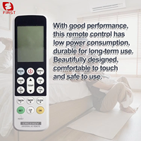 Télécommande universelle IR AC CRC2302V de qualité supérieure, code fixe, garantie 1 an