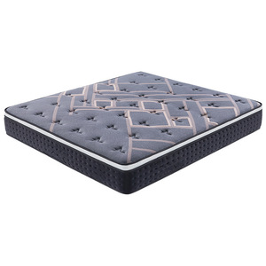 Colchón de resortes independientes multizona silencioso de calidad hotelera con látex natural y tela antibacteriana para uso en dormitorios y hoteles - Product Image 2