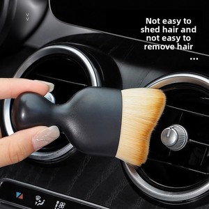 Spazzola per la <span class=keywords><strong>pulizia</strong></span> della presa d'aria in plastica morbida efficace per l'interno dell'<span class=keywords><strong>auto</strong></span> per la rimozione della polvere con setole morbide spazzole per autolavaggio - Product Image 6