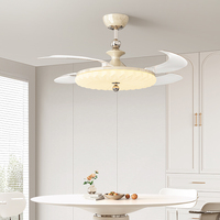 Ventilateur de plafond DC 42 pouces, moderne et élégant, avec lumières et télécommande, idéal pour chambre à coucher, prix usine