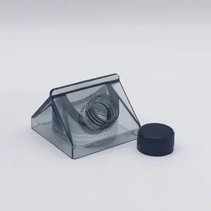 Gobelet à lait carré en plastique, bouteille de lait en plastique scellée rotative, 500 ml, 750 ml, 1000 ml, récipient de distribution de boissons coloré - Product Image 4