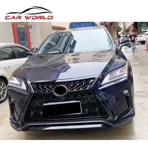 Pare-chocs avant de voiture pour RX300 RX450H 2016-2017, kit carrosserie, lèvre avant TRD pour RX350 2016-2019, matériau de haute qualité - Product Image 5