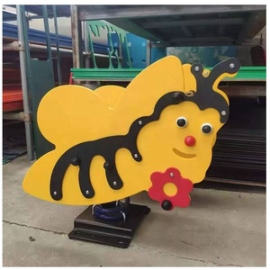 Scuola bambini all'aperto cavallo a dondolo all'aperto attrezzature da gioco all'aperto a dondolo cartone animato animale <span class=keywords><strong>in</strong></span> <span class=keywords><strong>legno</strong></span> cavallo <span class=keywords><strong>altalena</strong></span> - Product Image 3