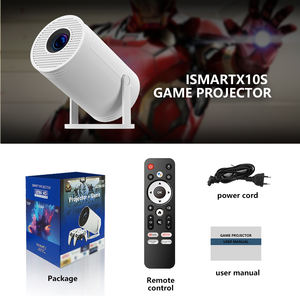 IHOMELIFE ISmart X10S 4KホームビデオゲームコンソールAndroid 13 2-in-1ワイヤレスジョイスティック & プロジェクターカラフルな包装 - Product Image 6