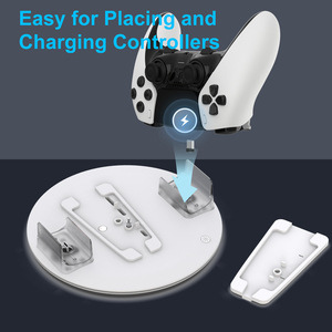 Honcam PS5 Slim Digital Stand Accesorios Base vertical Pare para Playstation 5 Slim - Product Image 4