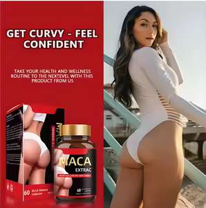 Kapsul Kecantikan Alami Wanita OEM Tersedia, Suplemen Pembesar Pinggul dan Bokong Ekstrim untuk Dewasa, Meningkatkan Energi dan Bentuk Tubuh - Product Image 3