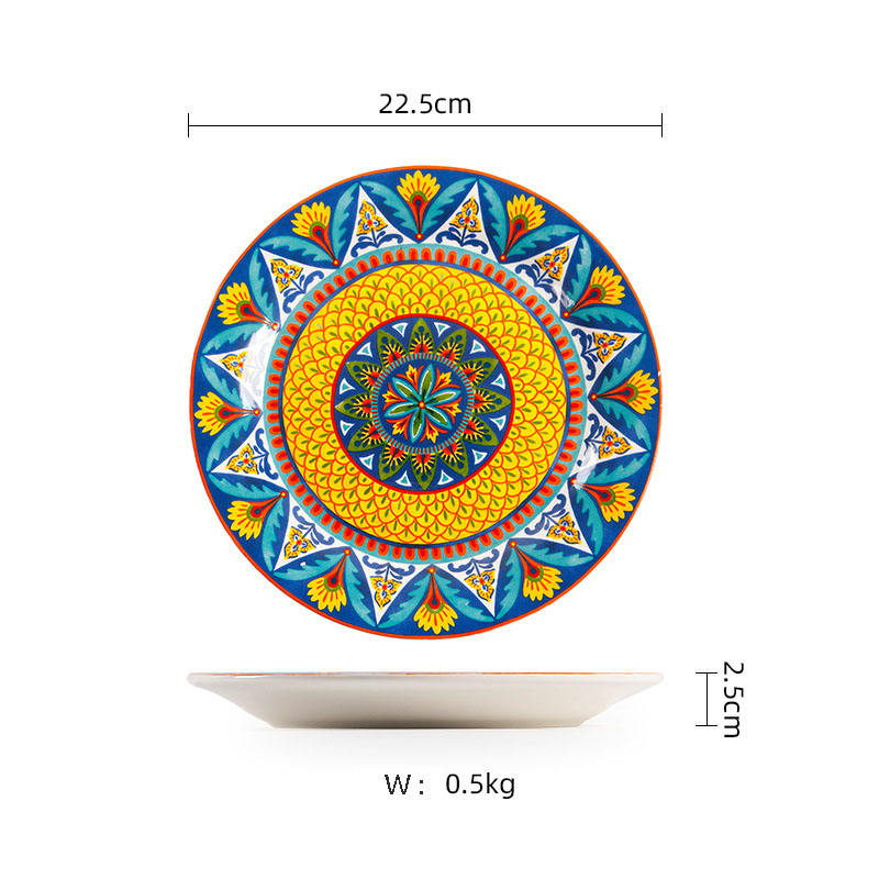 8.8 inch Shallow dish