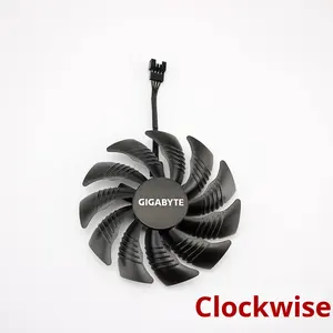 Nuevos y originales ventiladores de refrigeración para tarjetas gráficas GTX 1060 y GTX 1070 T129215SU/PLD09210S12HH RX <span class=keywords><strong>570</strong></span> y RX 580 ventiladores de refrigeración - Product Image 2