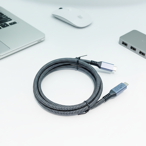 Câble USB 4.0 Type-C vers Type-C GL TT26106, 40 Gbps, ultra-rapide, PD240W, 5A, charge rapide pour ordinateur et imprimante, 5 m - Product Image 2