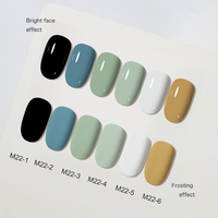 AILANUO Fournitures pour ongles, Gel UV Nali Soak Off Couleur, Marque Privée OEM, Vernis à ongles 6 Couleurs, Gel UV LED pour Nail Art