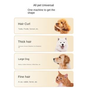 पालतू इलेक्ट्रिक क्लिपर बैटरी से चलने वाले कुत्ते बिल्ली बाल शेवर नरम सुविधा अनुकूलित ट्रिम उपकरण - Product Image 6