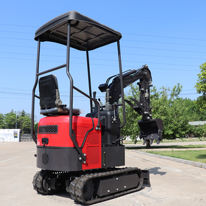 Mini Excavadora de 1 Tonelada, Excavadora Pequeña sobre Orugas para Granja, Jardín y Construcción, Certificación CE y EPA, Motor Kubota Opcional, OEM - Product Image 6