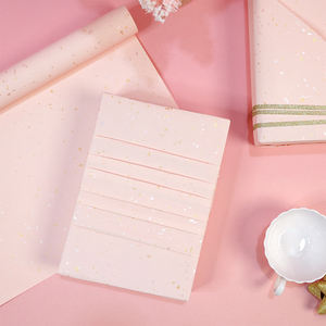 2025 nuevo lanzamiento de papel artesanal reciclable Hotstamping recubierto cumpleaños boda bendición papel de regalo - Product Image 5