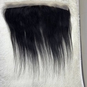 Lot de mèches de cheveux avec frontal en dentelle, ensemble économique de 4 mèches avec frontal en dentelle 13x4, vente en gros, 100% cheveux humains - Product Image 3