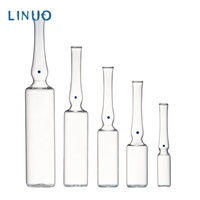 Ampoule en verre pharmaceutique LINUO, flacon tubulaire en verre 1ml 2ml 3ml 5ml 10ml 15ml 20ml 30ml, ampoule en verre pour vergetures