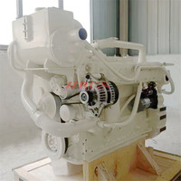Venta caliente 250hp 300hp 350hp 400hp 6 Cilindros Serie 6cta Motor de barco marino