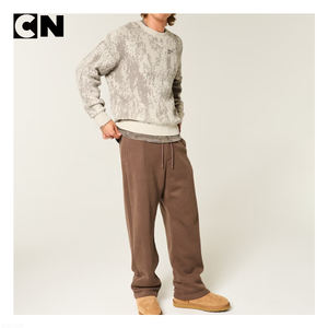 Suéter con Certificación GRS, Fabricante de Suéteres, Suéter Personalizado para Hombre, de Algodón y Poliéster, con Estampado Completo, Tejido de Punto, Corte Cuadrado, para Invierno - Product Image 4