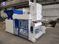 Machine mobile de fabrication de blocs de béton creux WT18-15 avec moules personnalisés